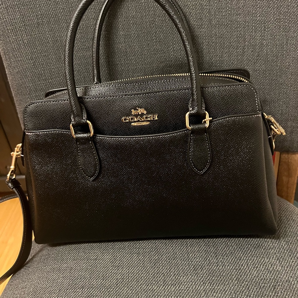 Coach Black Darcie Bag